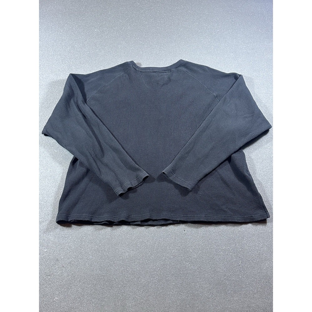 harley davidson waffle knit Henley Thermal long sleeve XXL t shirt #HARLEY - Picture 4 of 7